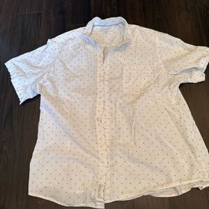 Men's White Short Sleeve Shirt